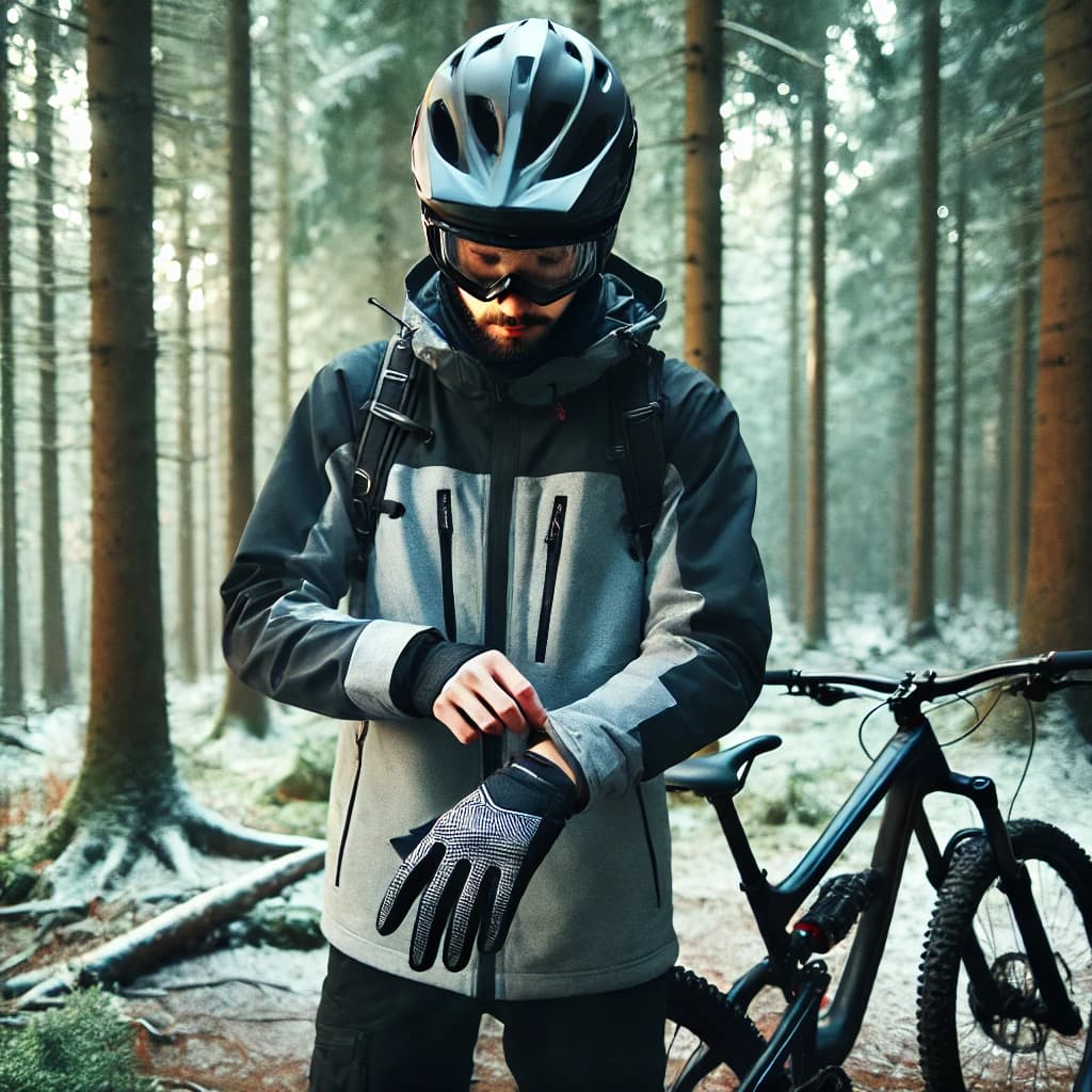 Cover Image for Gewand für Mountainbiken im Winter
